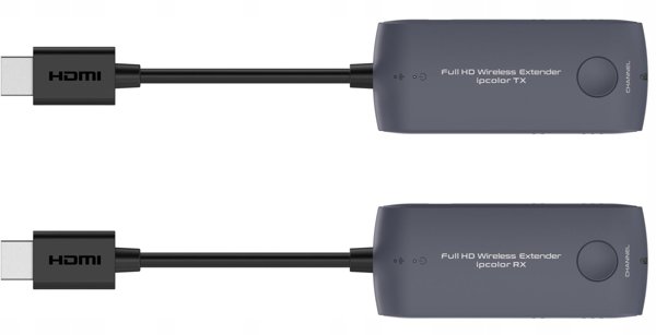 PREMIUMCORD HDMI Wireless extender, Mini, FULL HD 1080p na 20m, Šedá