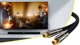 PremiumCord optický audio kabel Toslink, OD:7mm, Gold-metal design + Nylon, 0.5m
