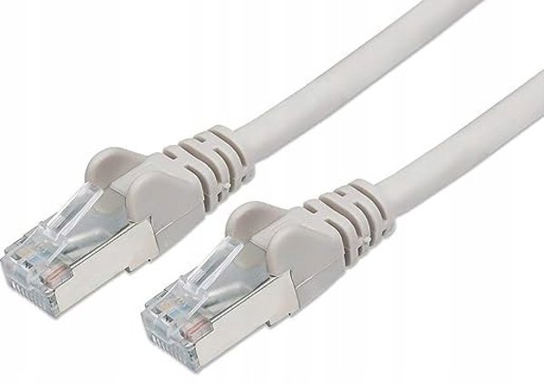 PremiumCord Patch Καλώδιο CAT6a S-FTP RJ45-RJ45, 2m, Γκρι
