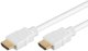 PremiumCord HDMI High Speed + Ethernet καλώδιο 5m λευκό