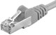 PremiumCord Patch Καλώδιο CAT6a S-FTP, RJ45-RJ45, AWG 26/7, 1m, Γκρι