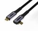 PremiumCord PREMIUMCORD Kabel USB4™ Gen 3x2 40Gbps 8K@60Hz 240W Thunderbolt 3 kabel 0,3m