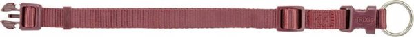 Premium περιλαίμιο για σκύλο, μπορντό, L–XL: 40–65 cm/25 mm