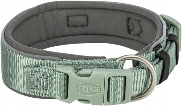 Περιλαίμιο Premium σαλαβιά και γραφίτη S-M 33-42 cm 35 mm