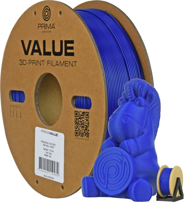 PrimaCreator PrimaValue ABS 1.75 mm 1kg - Mėlyna