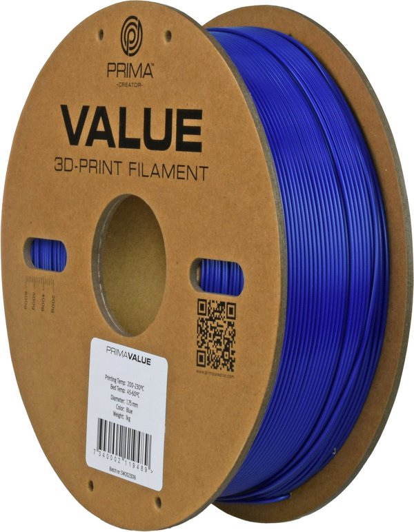 PrimaCreator PrimaValue ABS 1.75 mm 1kg - Mėlyna