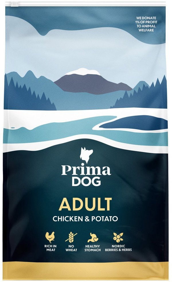 PRIMADOG ΚΟΤΟΠΟΥΛΟ-ΠΑΤΑΤΑ ΕΝΗΛΙΚΑ ΣΚΥΛΙΑ 3 KG