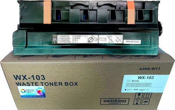 Prism WX-103 Κουτί Απορριμμάτων για Minolta, Γνήσιο Δοχείο Περισυλλογής Γραφίτη (Waste Toner Box)