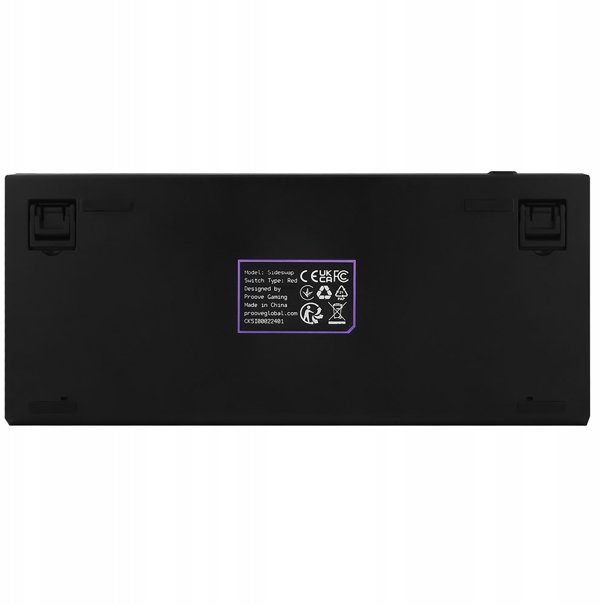 Proove mechanical keyboard Gaming Sideswap black