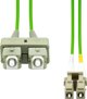 Καλώδιο Οπτικών Ινών ProXtend LC-SC UPC OM4 Duplex 5m, Πράσινο - FO-LCSCOM5D-005