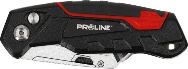 Pro-Line Πτυσσόμενο Μαχαίρι με Λεπίδα Τραπεζίου SK5 Μαύρο (1+3 τεμάχια), PROLINE