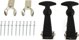 ProRacing Zapinki klapy PRO Black