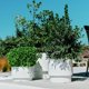 Prosperplast Γλάστρα HEOS Λευκή (DBHEN400-S449)