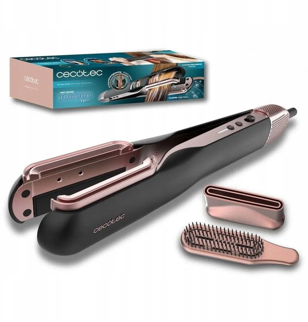 Cecotec RitualCare Air Lisse 2in1 μαύρη ισιωτική μαλλιών