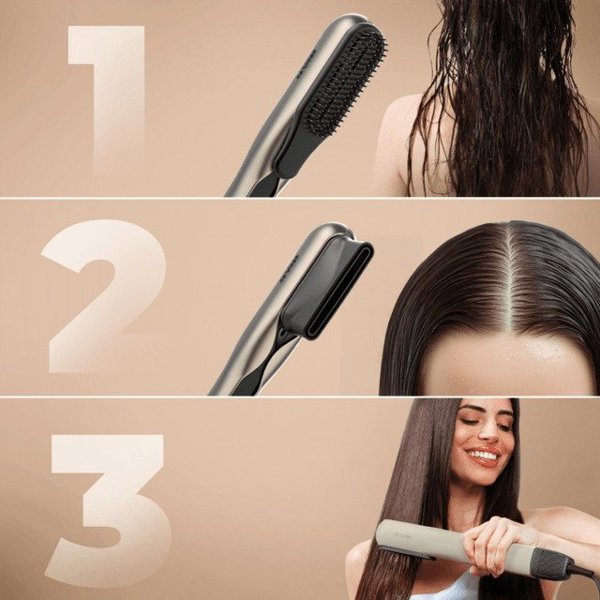 Cecotec RitualCare Air Lisse 2in1 μαύρη ισιωτική μαλλιών