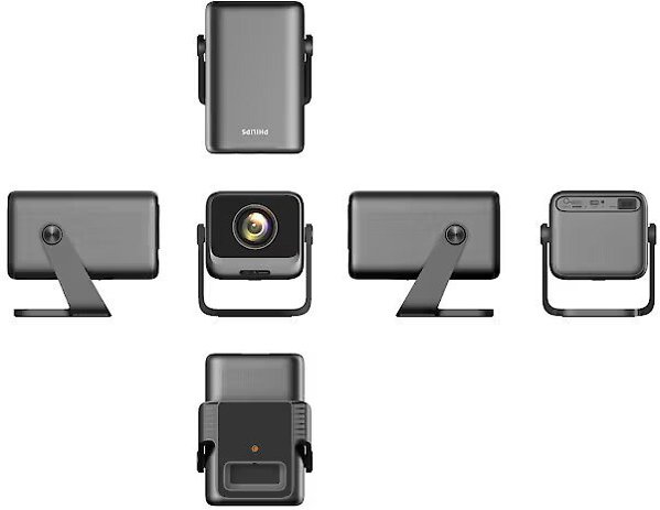 Projektor Philips NeoPix 760 Smart Projector | Full HD (1920x1080) | 800 ANSI lumens | Black | Wi-Fi (NPX760/INT)