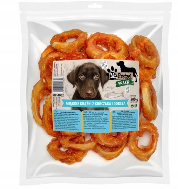 Mr. Pretzel Κρίκοι με Κοτόπουλο και Ψάρι 500g