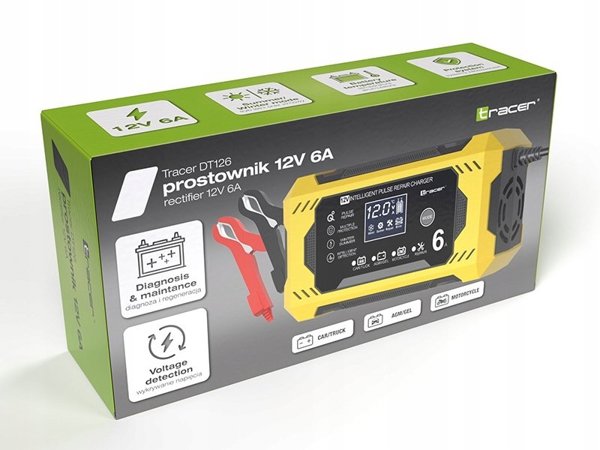 Prostownik TRACER 12V 6A DT126