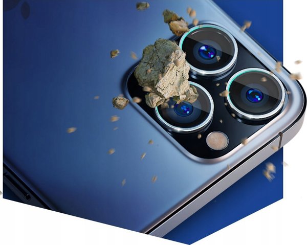 3MK Προστασία Φακού Κάμερας για Samsung Galaxy S25 Ultra, Μαύρο