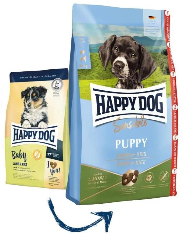 Profi Sensible Puppy, ξηρή τροφή για κουτάβια 1-6 μηνών, αρνί/ρύζι, 18 kg