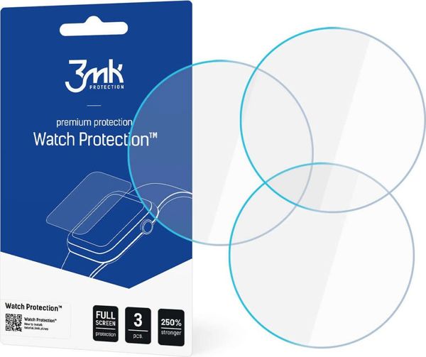 Προστασία Οθόνης 3MK για Garmin Venu 2s - Set 3 Τεμαχίων - Διαφανές Φιλμ Προστασίας Ρολογιού