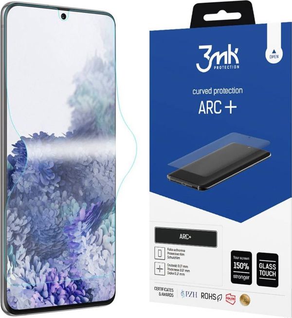 3MK Προστατευτική Μεμβράνη ARC+ για Samsung Galaxy S21 5G - Πλήρης Κάλυψη Οθόνης
