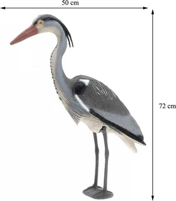 ProGarden Figurka ogrodowa Czapla 72 cm