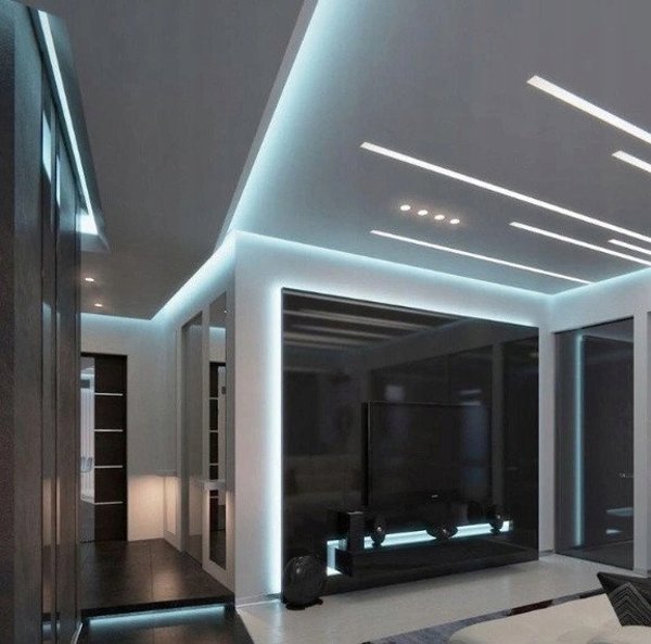 Eco Light Γωνιακό Προφίλ LED R02 EC20624 2m, Λευκό Αλουμίνιο με Γαλακτερό Κάλυμμα