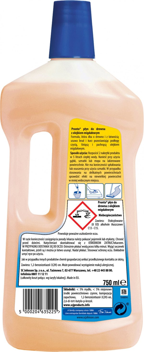 Pronto Plyn do drewna 750ml