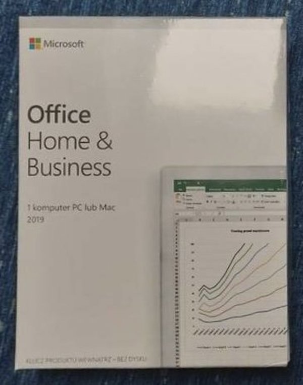 Program Microsoft MS Office 2019 Home & Student [DE] PKC.P6 for Windows 10 / MacOS only