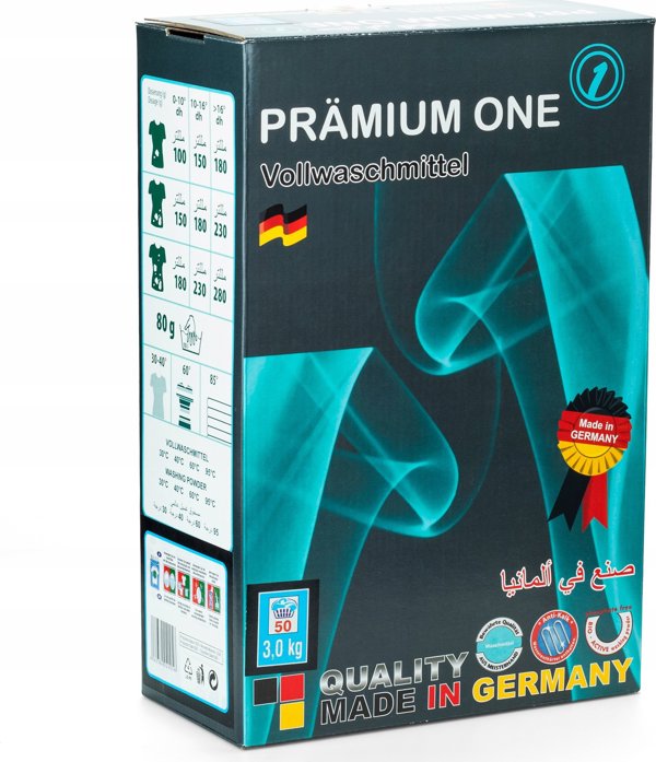 PRÄMIUM ONE Σκόνη Πλυσίματος Color 3kg - Απορρυπαντικό Ρούχων
