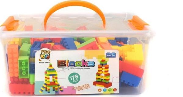 Pro Kids Τουβλάκια οικοδομικά 178 τεμάχια