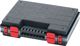 Prosperplast Knos403010S Οργανωτής Εργαλείων 64 Διαμερισμάτων, Ανθεκτική Θήκη με Πολυανθρακικό Κάλυμμα, 399 x 303 x 100 mm
