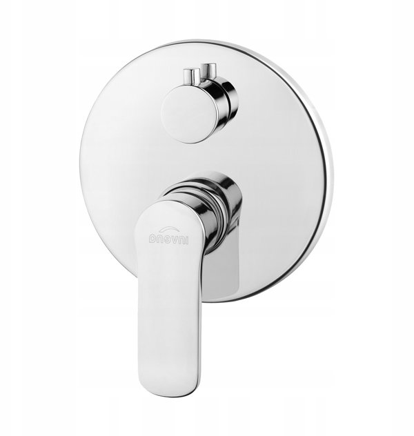 Prodmax BATERIA PODT 2-F SIROS CHROM ROZETA OKRAGLA TREND
