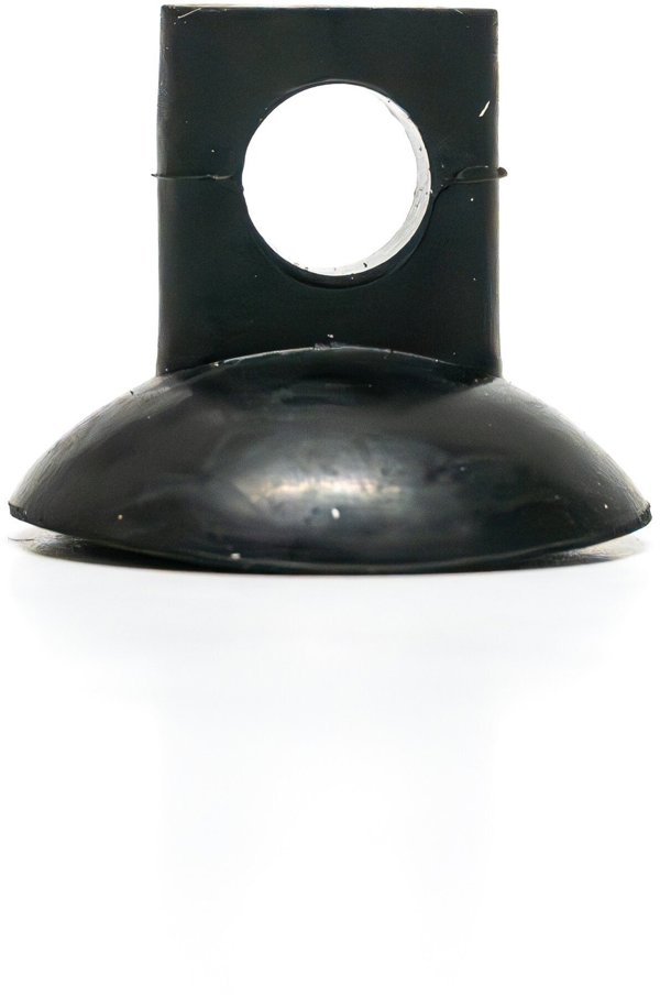 Βεντούζα για Ενυδρείο, Μαύρη, 23x18 mm, διάμετρος λαβής 7 mm, 50 τεμάχια/πακέτο