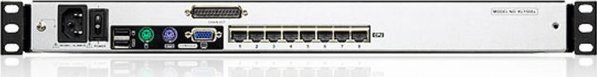 Aten KVM Switch KL1508AM με TFT οθόνη 43 εκ., VGA, PS/2-USB μέσω Cat 5, 8 θύρες