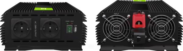 Inverter Green Cell PRO 12V σε 230V 2000W/4000W Τροποποιημένο Ημίτονο - Μετατροπέας Τάσης