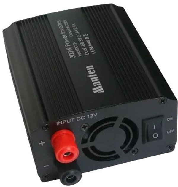 Przetwornica EuroCase EUROCASE měnič napětí DC/AC 12V/230V, 300W, USB