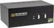 Inline Desktop KVM Switch 2-portowy Dual Monitor Displayport 1.2 4K USB 2.0 Audio