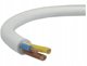 Καλώδιο οικιακής εγκατάστασης OMY zo 3x1,5mm2 300/300V λευκό σε καρούλι 100m