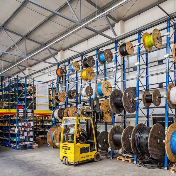 Καλώδιο οικιακής εγκατάστασης OMY zo 3x1,5mm2 300/300V λευκό σε καρούλι 100m