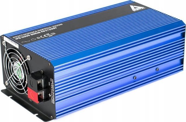 AZO Digital Μετατροπέας Τάσης IPS-2000S 48VDC / 230VAC, Καθαρό Ημίτονο, 2000W