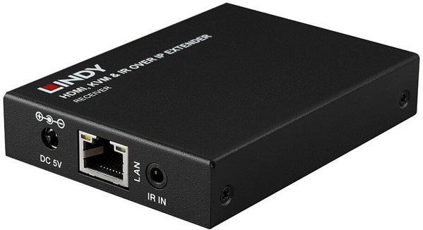 Przedluzacz HDMI, KVM i IR przez IP, odbiornik
