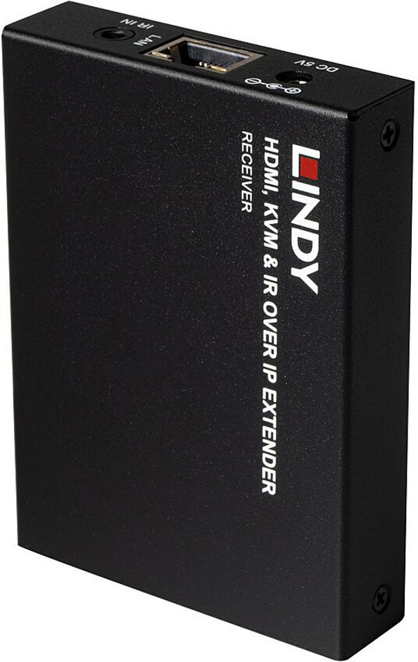 Przedluzacz HDMI, KVM i IR przez IP, odbiornik