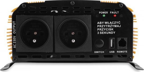 Przetwornica Nvox Przetwornica napiecia do kampera volt sinus plus 3000 12v