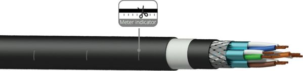 Procab CLS215-CCA/1 Καλώδιο Ηχείων 2 x 1.5mm² (16 AWG) - Πιστοποίηση CPR Cca-s1b,d0 - 1m