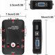 Pawonik VGA KVM Switch 2x1 με 3 Θύρες USB Hub, Χειροκίνητος Διακόπτης για 2 Υπολογιστές, Χωρίς Τροφοδοσία