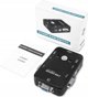 Pawonik VGA KVM Switch 2x1 με 3 Θύρες USB Hub, Χειροκίνητος Διακόπτης για 2 Υπολογιστές, Χωρίς Τροφοδοσία