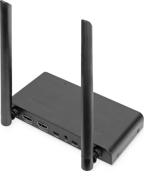Digitus Ασύρματο Σετ Επέκτασης HDMI KVM Full HD, Εμβέλεια έως 200m, Plug & Play Σύνδεση από Σημείο σε Σημείο