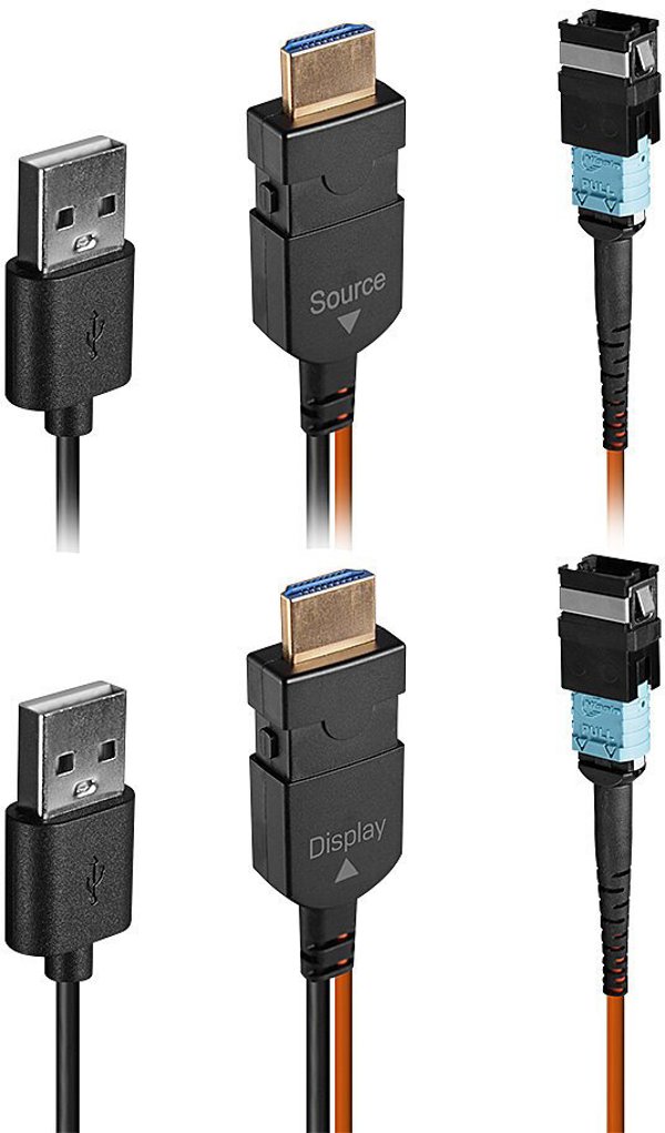 Οπτικός προεκτατής 100m MPO HDMI 8K60